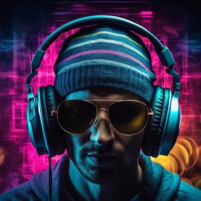 Young Adults Enjoying Hip Hop Nightclub Generated By Ai